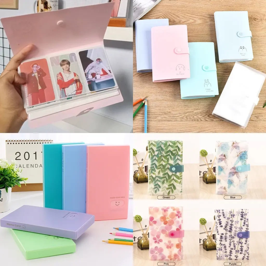 Ideame Tempat Kartu Nama Album Photo Card Holder Lomo Photo 120/240 Slot / Album Poto Kpop BTS