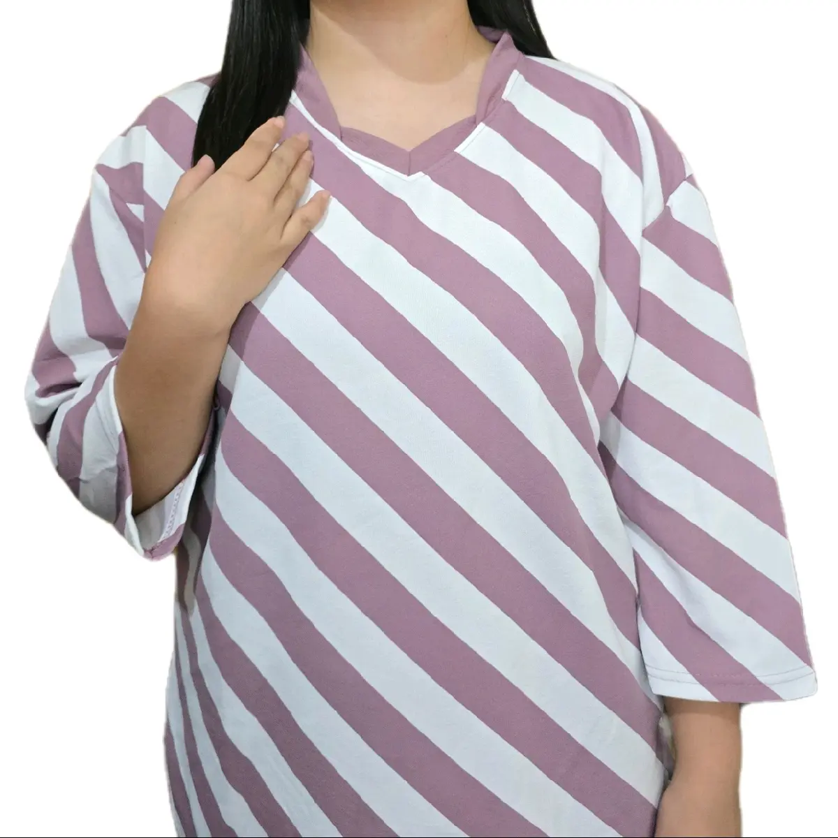 SETELAN CRINKLE GARIS DINAMIS Model Kekinian