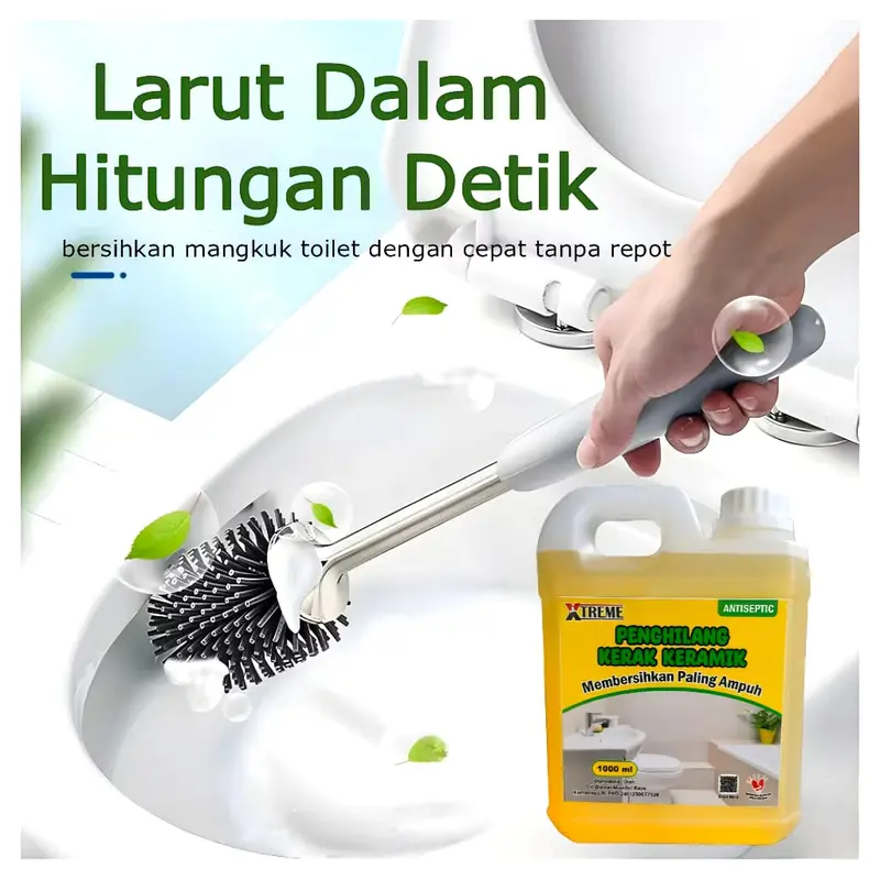 Pembersih Kerak Kamar Mandi 1 Liter Pembersih Kerak Toilet Dan Noda Membandel Pada Lantai Kamar Mandi 2
