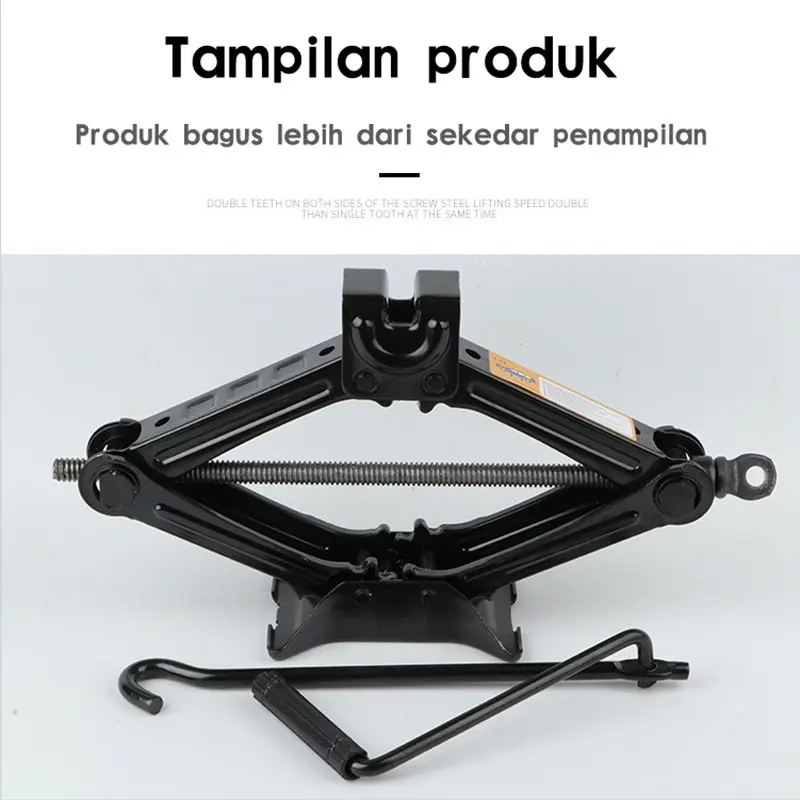 Dongkrak Mobil BLACK/1ton dongkrak mobil /dongkrak gunting / dongkrak pengangkat tipe tangan / - untuk perbaikan ban mobil 1