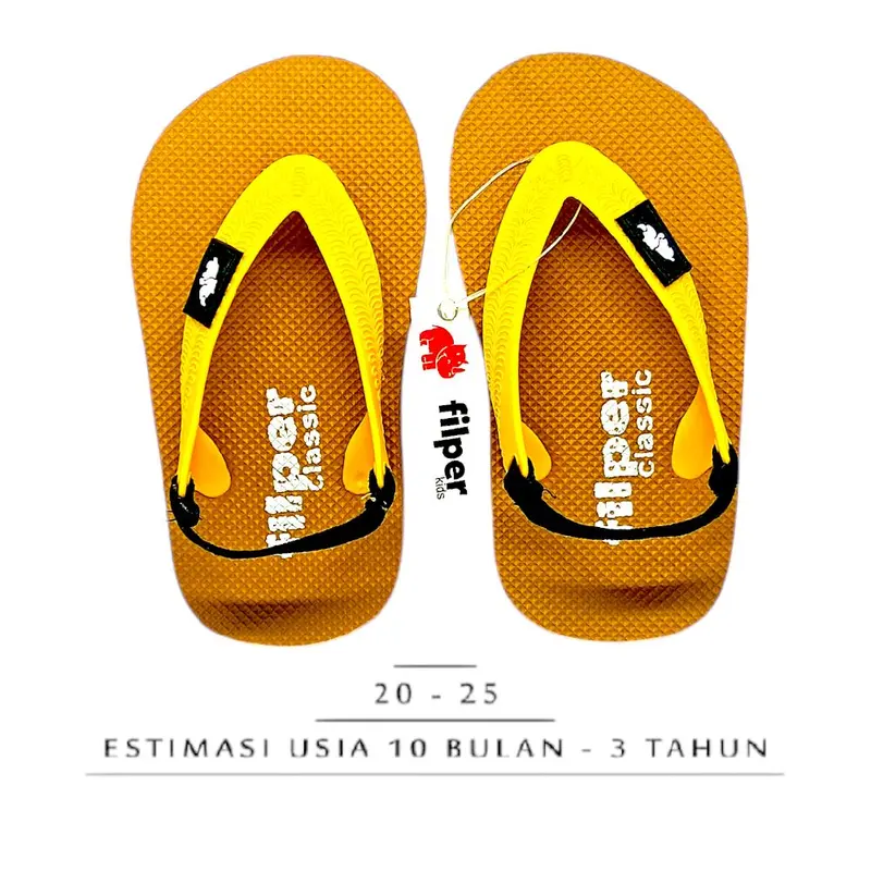 sandal anak flipper tali belakang,sandal anak japit flipper laki-laki / perempuan ( UNISEX ),mocca series 0