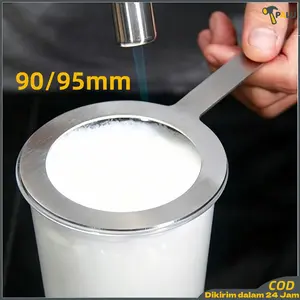 Lingkaran Pelindung Gula Merah Bakar Taiwan Bobba Milk Tea Metal Torch Cover For Burning Brown Sugar