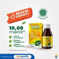 Gambar HERBAKOF SIRUP 100 ML BOTOL dari Apotek Azira Farma by GoApotik Kab. Bogor 2 Tokopedia