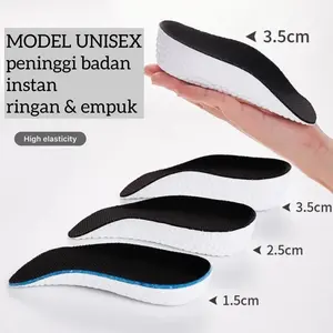 INSOLE SEPATU PENINGGI BADAN SUPER EMPUK SOL SEPATU PRIA DAN WANITA