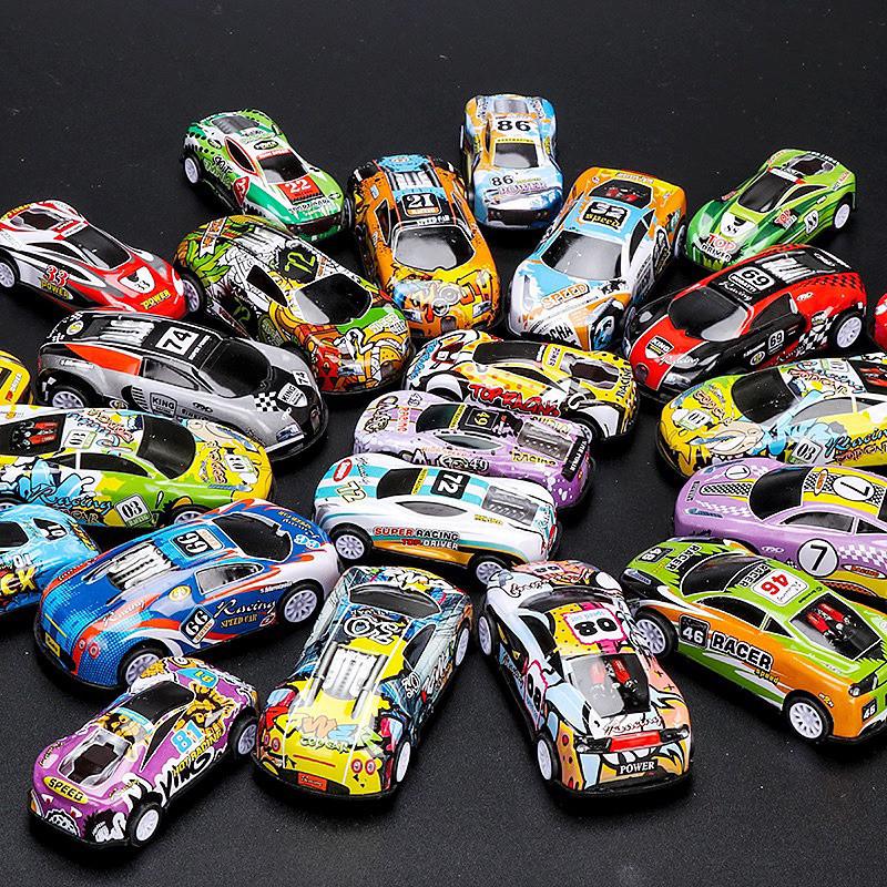 Combo 20 Ô Tô Đồ Chơi Mini Cho Bé, Ô Tô Đồ Chơi Nhiều Màu Nhỏ Nhắn Đáng Yêu Chạy Cót Cho Bé Siêu Bền 89008