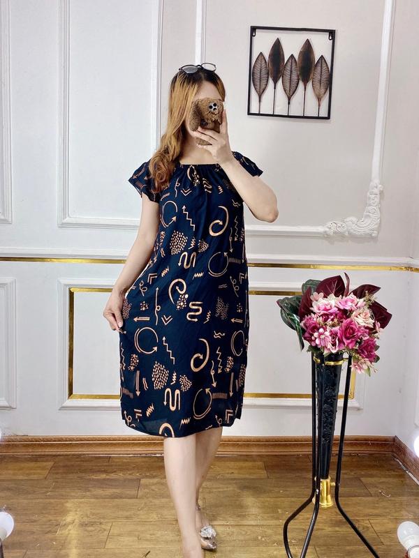 Daster Yukensi Motif Syahnaz/Pakaian Tidur Wanita Bahan Rayon/Karet Dada Busui Friendly/Toko Putra ZK mama muda daster daster  mini pendek terbuka daster  abg daster  wanita 5
