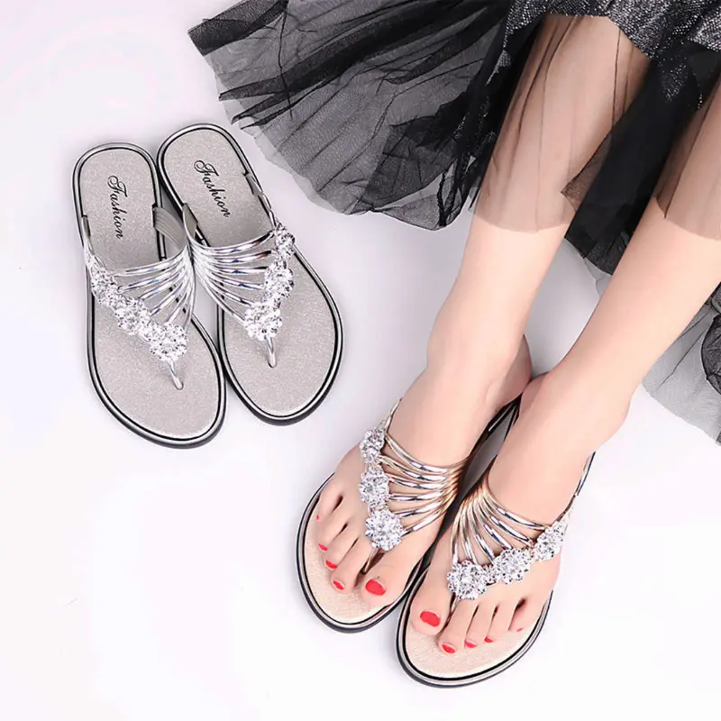 OKAIDO OFFICIAL Sandal Jepit Wanita Cewek Perempuan Model Bunga Korea Bahan Karet Style Anti Air Kekinian Jelly 7