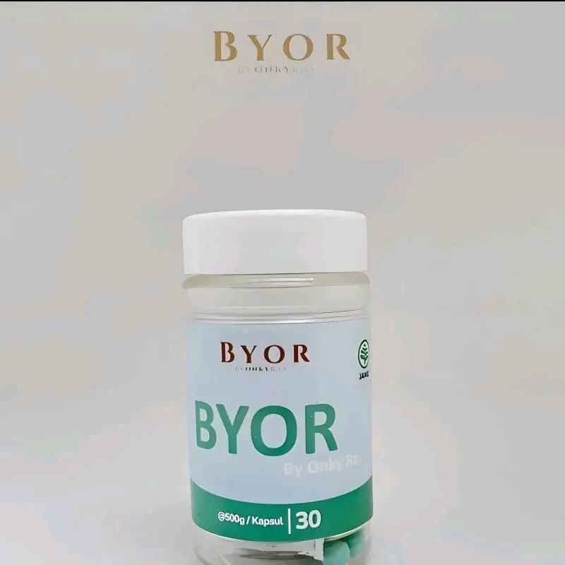 BYOR isi 30 kapsul @500mg-suplemen kesehatan