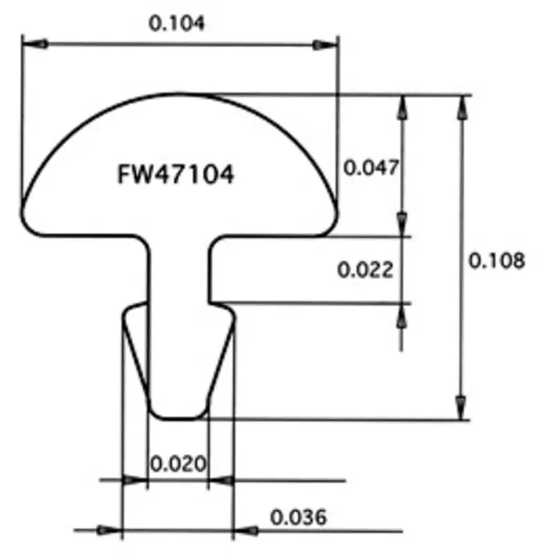 Jescar FS-47104-S Stainless Steel Fret Wire 1