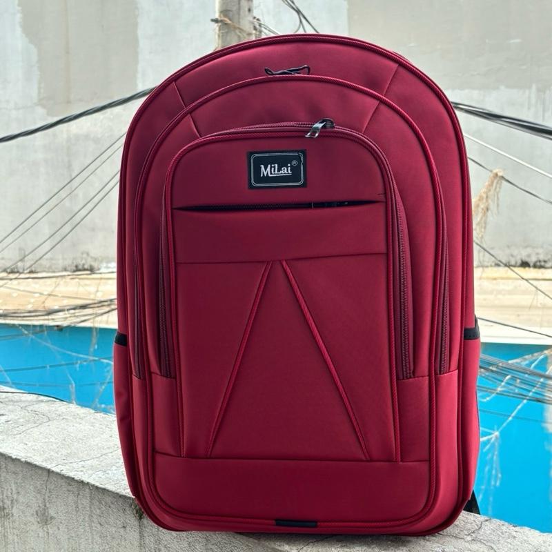 Milai Balo Xốp Đại Siêu To Kích Thước 55x40x20 cm Đựng 20-25 Bộ Quần Áo 4 Màu 4 Ngăn Rộng Rãi Tiện Lợi Cho Lưu Trữ Hàng Ngày