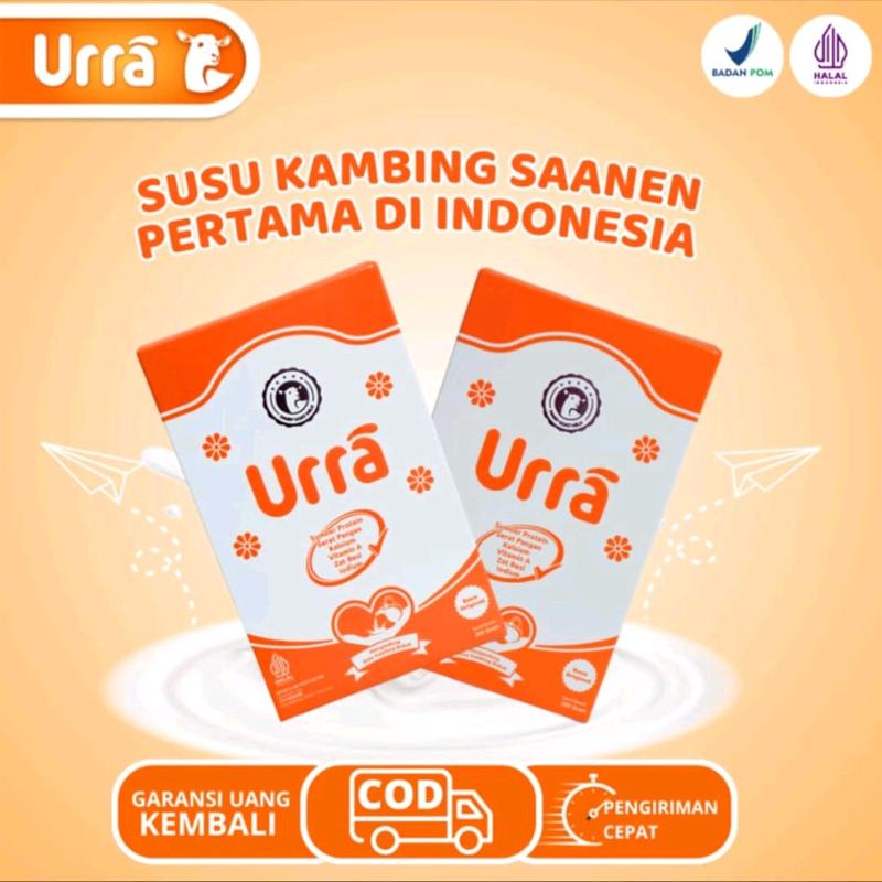 [Paket 2 BOX] SUSU URRA Susu Kambing Etawa Premium Saneen Eropa isi 200 ...