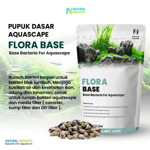 Flora Base Bacterial House - Rumah Bakteri Porous untuk Aquascape / Kolam Ikan / Aquarium