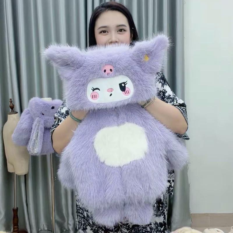 My Nguyễn kids áo lông hoạ tiết KUROMII lót lông cao cấp