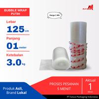 Gambar FLYHOME Bubble wrap 1meter warna putih potongan 3kg bublewrap 125 x 1m - Hitam dari Flyhome Brand Lokal Kota Depok 1 Tokopedia