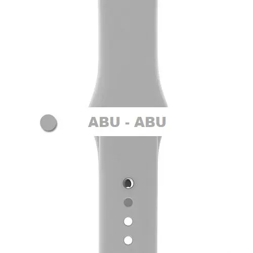 Strap Watch Tali Jam Pintar Silicone Rubber 38mm 40mm 42mm 44mm 45mm SERIES 1 2 3 4 5 6 7 8 2