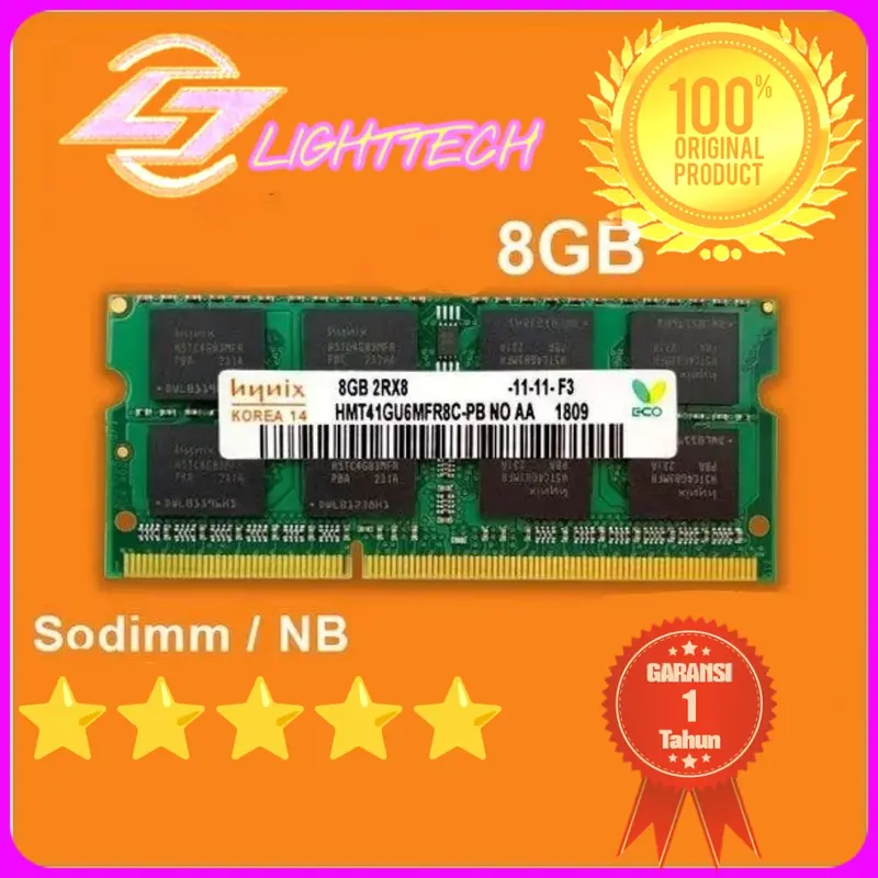 Memory 8gb untuk laptop acer aspire one 14 z1401-c5px z1402 ram notebook 2