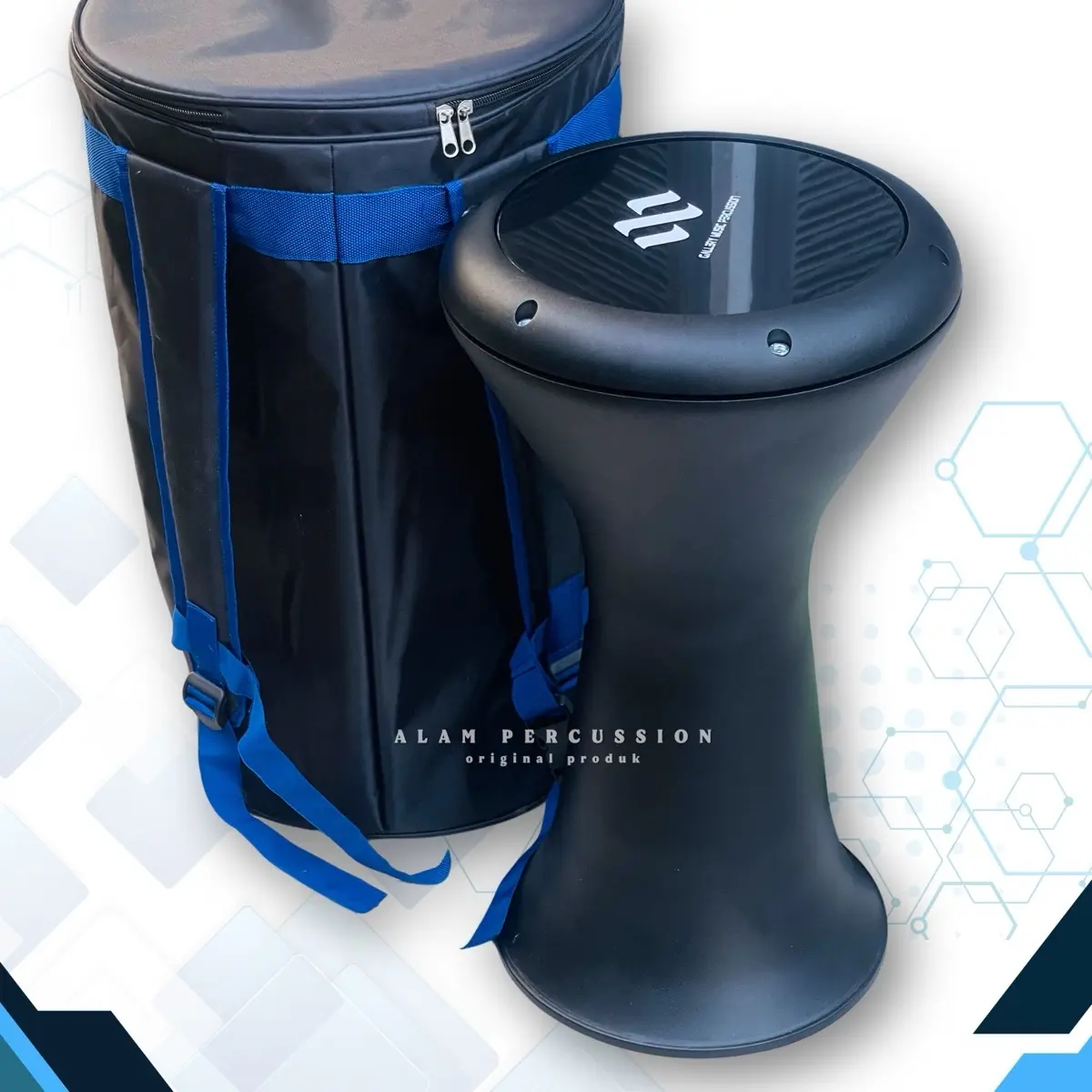 Darbuka 8inc Gmp Black Doff Limited