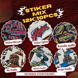 Stiker sound Horeg mix isi 10