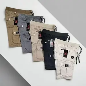 Promo 100rb Dapat 5 Pcs Celana Pendek Pria Cargo Polos Pria Rip Pinggang Allsize 27-33 Terlaris Termurah Terlaris Viral Kekinian bisa cod Short Tebal Katun Santai