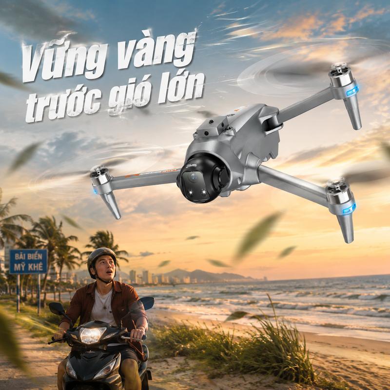 AE20 Flycam 4K GPS 5G FPV Chống Gió Tránh Vật Cản Tự Động Quay Về – Drone Giá…