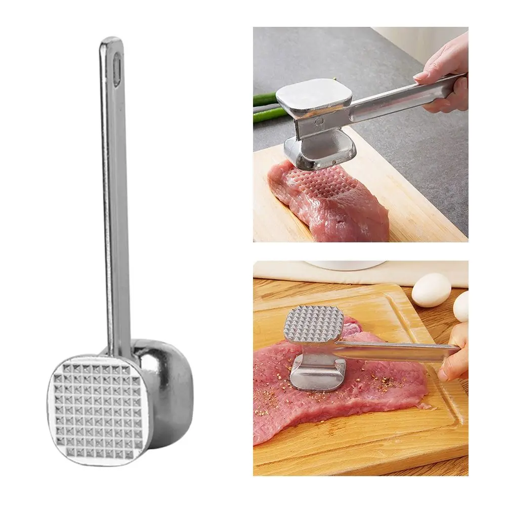 Household Pounding Beef Steak Aluminum Alloy Meat Mallet Tool Meat Tenderizer Hammer Tenderizer Meat Hammer