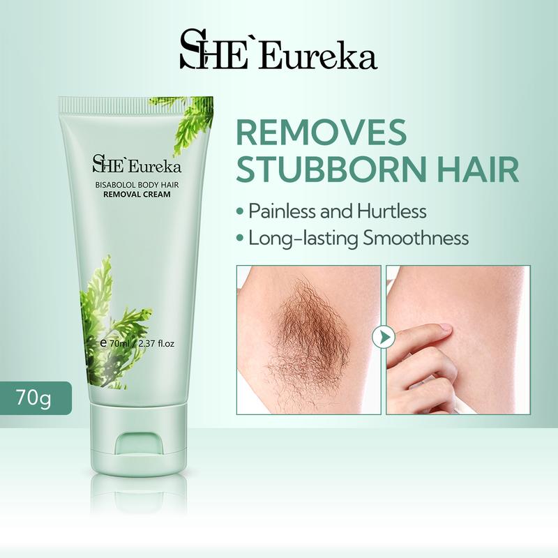 SHE Eureka Gentle and Painless Hair Removal Cream No Dark Spots Remover of Stubborn Hair Hair Removal Cream