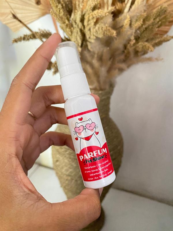 WINICATS Parfum Pewangi Bulu Kucing Anjing Pet Shine Wangi Tahan Lama Bulu Sehat Berkilau 1