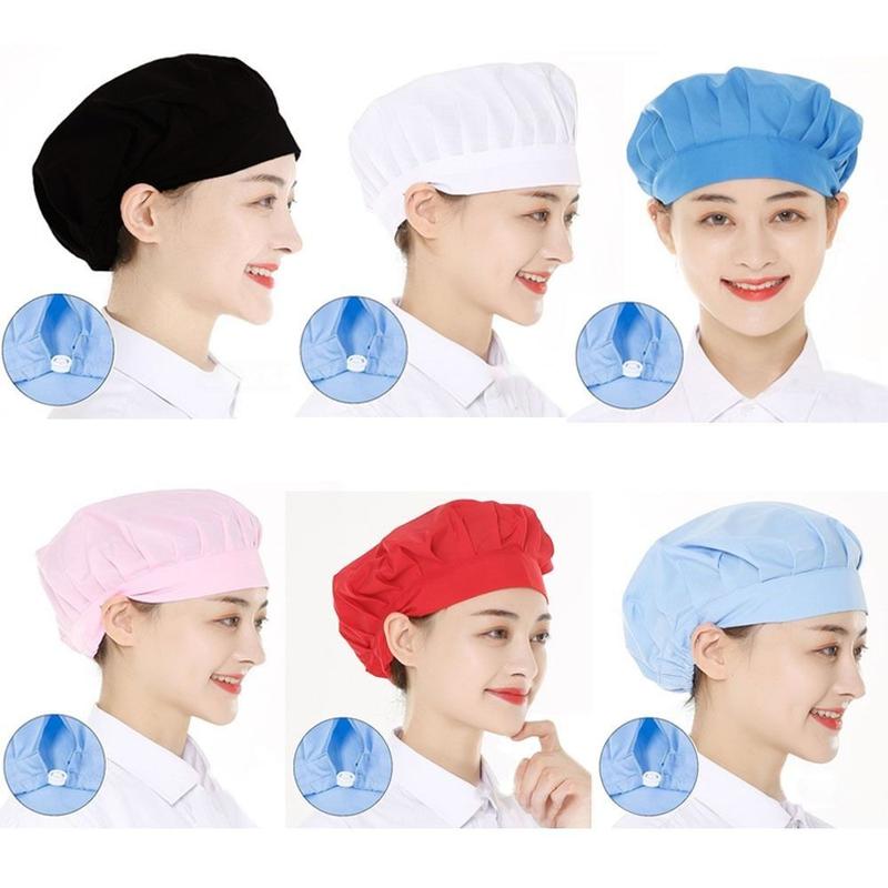 Cook Accessories Hair Nets Work Hat Work Wear Mesh Chef Hat Smoke-proof ...