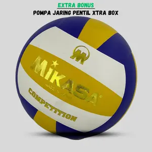Bola Voli Volly Voly  MIKASA SUPERGOLD Size 5 bola voli MIKASA MV2200 murah size 5