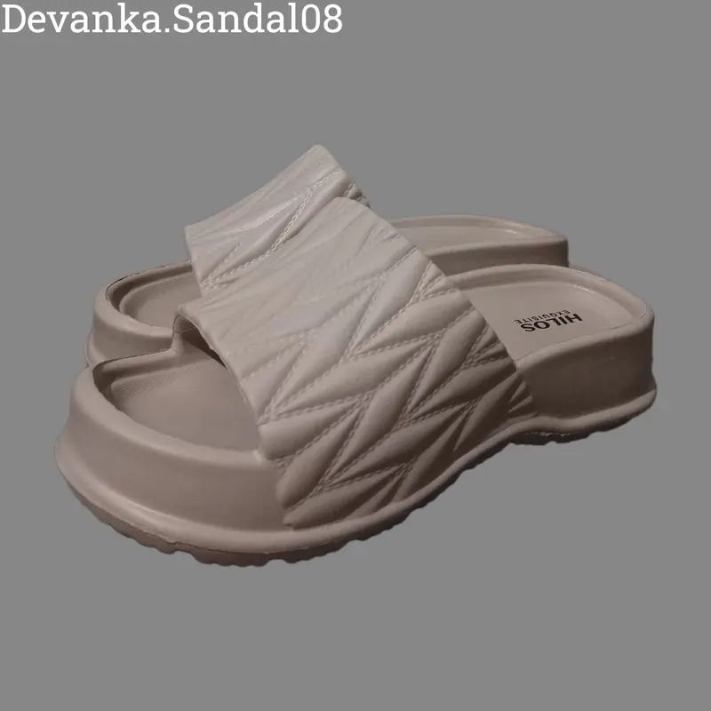 Sandal Wedges Wanita Karet Eva Ringan Empuk Dan Nyaman Di Pakai Model Kekinian 0