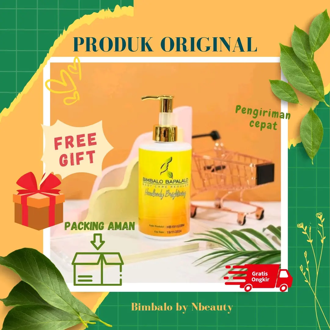 Body Lotion Pemutih Bimbalo Bapalalo Memutihkan
