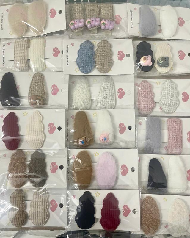22.09 Khuyến mãi thanh lý phụ kiện dễ thương: kẹp tóc càng cua, kẹp tóc, băng đô (các loại khác nhau).Đóng gói ngẫu nhiên trong lúc phát trực tiếp