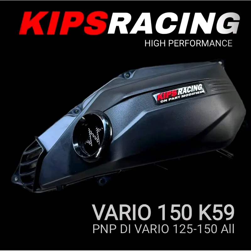 CORONG UDARA TUTUP FILTER VARIO 150 K59 CORONG DONAT / CORONG DONAT TUTUP FILTER VARIO 150 Velocity vario 150 Motorcycle 5