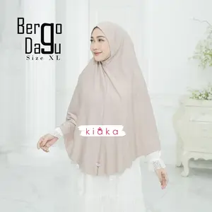 Kiaka - Hijab Dagu Jumbo XL Malay Antem Bergo Inara