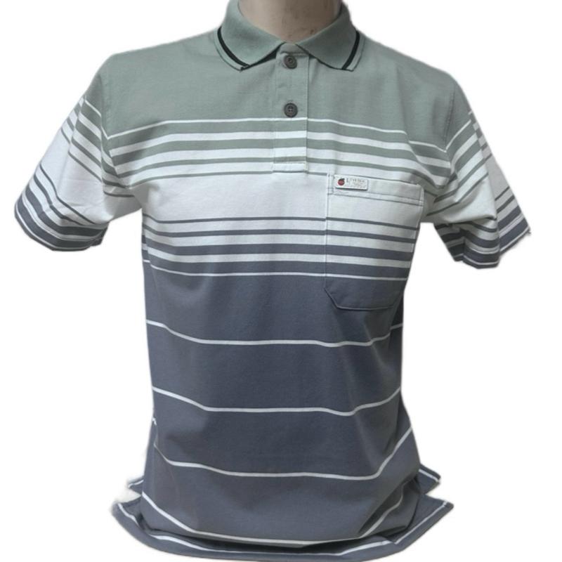 Áo thun nam sọc ngang có túi