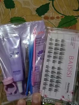 Product Review of BAISISI Bulu Mata Palsu Individual Lashes A11 Super Natural Segmentasi | Eyelash Extension | Douyin Lashes | Eye Make Up from A**u ** 1