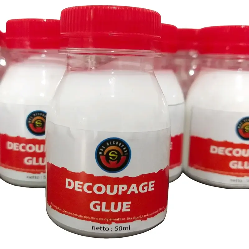Lem decoupage 50ml untuk kerajinan 0
