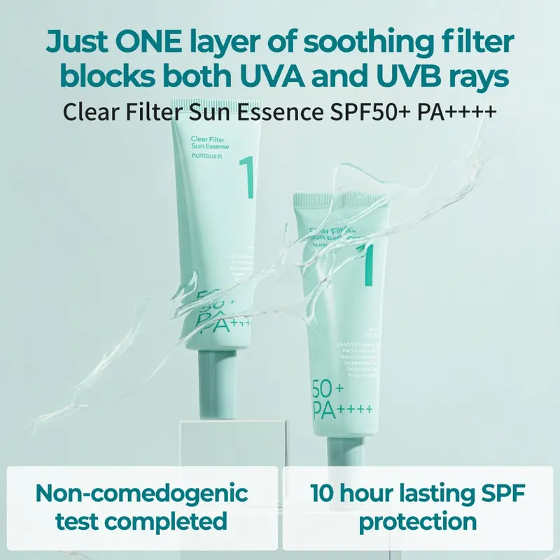 [BPOM] Numbuzin No. 1 Clear Filter Sun Essence 50ml 3