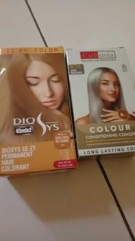 Product Review of DIOSYS Hair Color Cat Rambut Salon Permanent 45ml from A**i 0