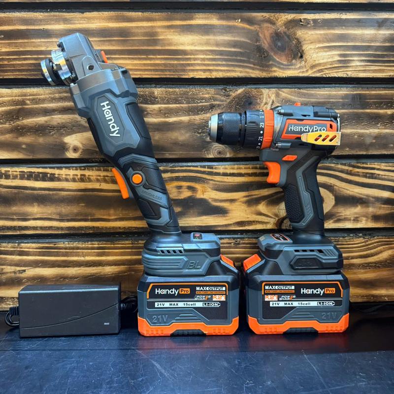 Combo Bộ Mài Handy Pro và Thân Khoan 13ly Handy pro , Động cơ không chổi than , chân pin phổ thông