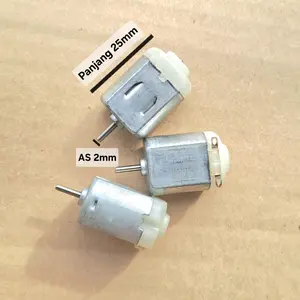 Dinamo Tamiya DC 3-6V Panjang 25mm AS 2mm untuk Proyek Elektronik dan Mainan