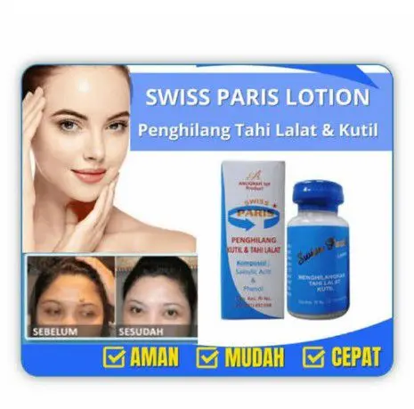 Product Introduction of SWISS PARIS LOTION PENGHILANG TAHI LALAT & KUTIL 10 ML ORIGINAL Bisa COD 0