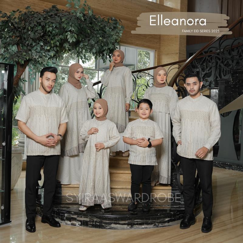 Syiraaswardrobe | Elleanora Family Series - Warna Beige 4
