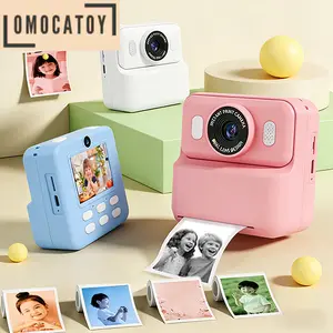 Kamera Anak Cetak Instan Hitam Putih | Instant Camera Anak + 3 Kertas