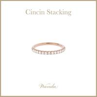 Gambar Cincin Berlian Wanda - Stacking - Ring - S rose gold dari Wanda House Of Jewels Kota Administrasi Jakarta Pusat 1 Tokopedia