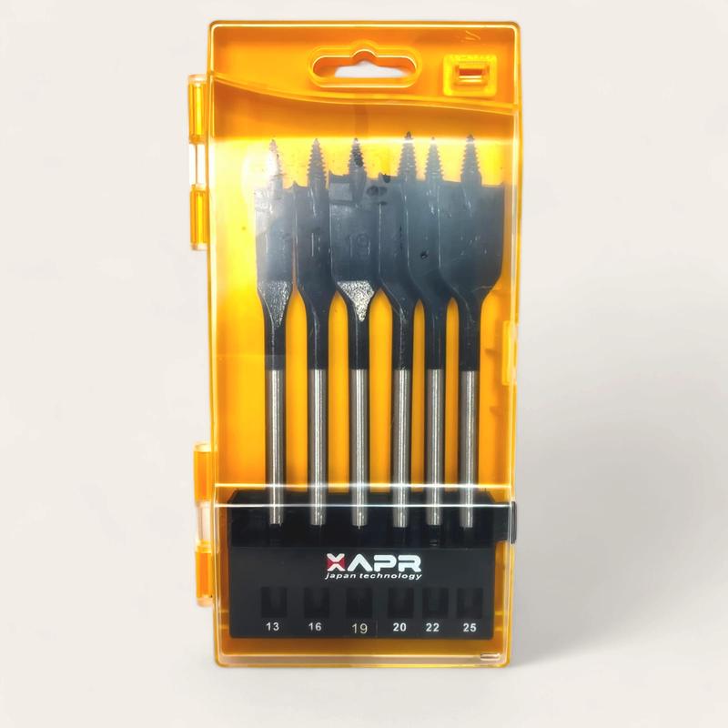 APR MATA BOR KIPAS SPADE BIT SELF CUT TYPE AP113 FULLSET MATA BOR KAYU 13 16 19 20 22 25 MM 8