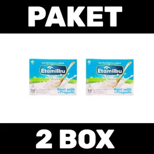 2 BOX Susu Etawa Propolis ETAMILKU – Solusi Sehat Alami untuk Imunitas & Pencernaan