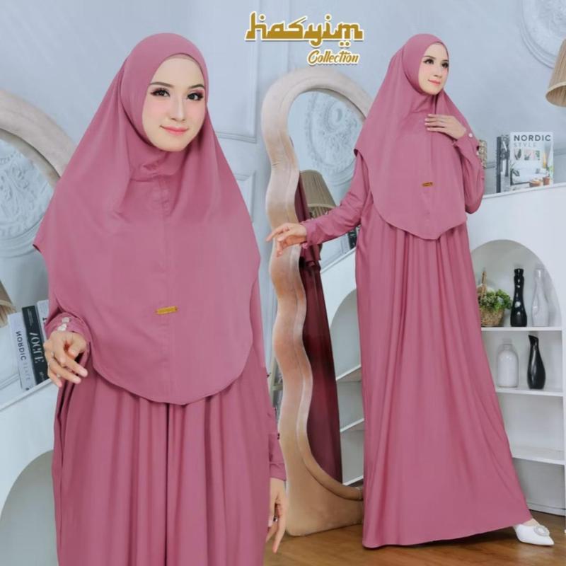 Gamis Set Syar'i Keyra Abaya Material Jersy!! 1