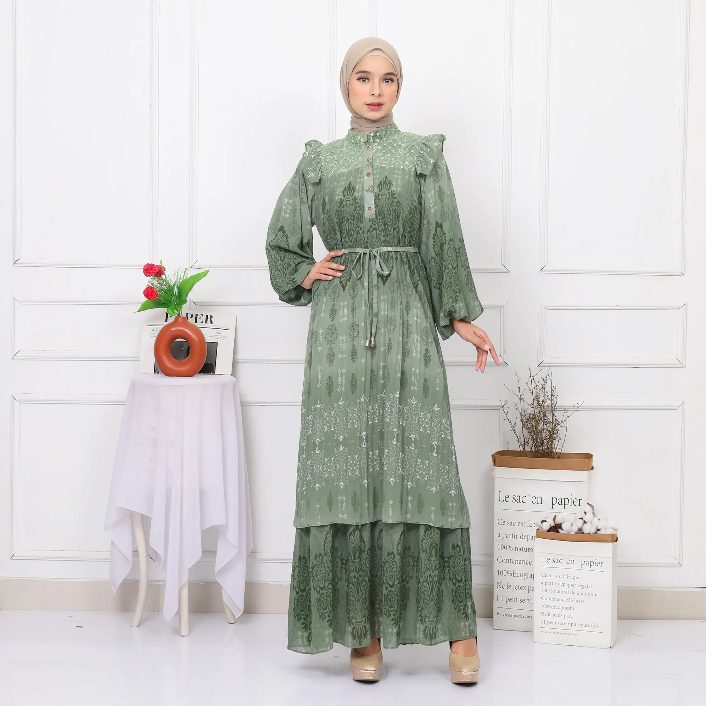 Pisces Fashion - Gamis CRT Yulia
