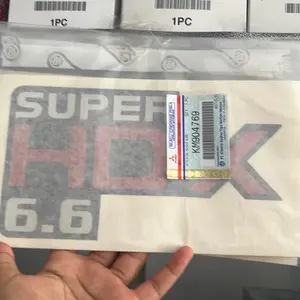 Stiker HDX 6.6 original KTB